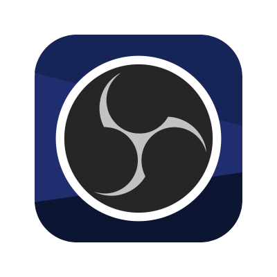 OBS Studio - 免费开源的录屏直播软件 logo